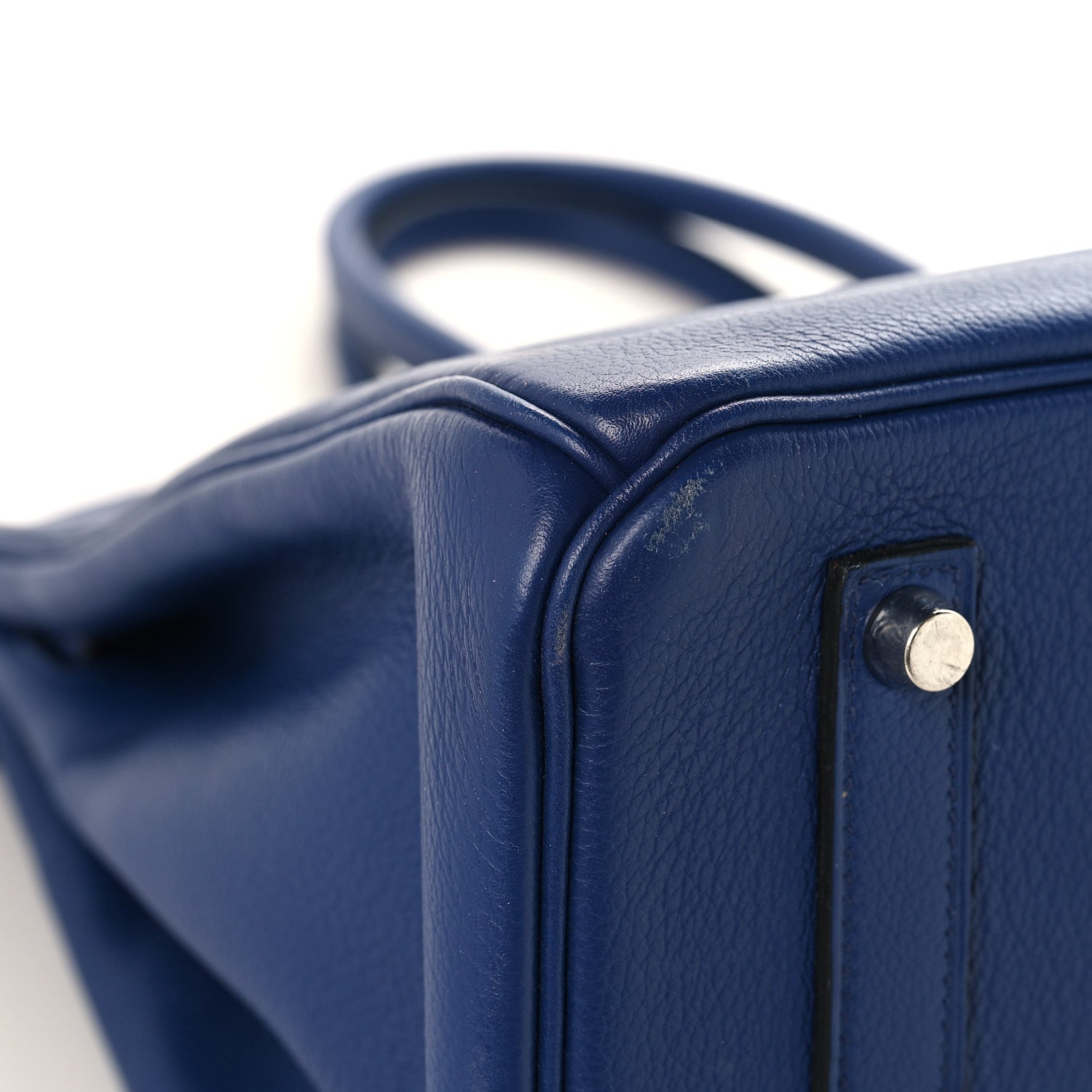 Hermes Taurillon Novillo Sea Surf and Fun Birkin 35 Bleu Saphir 11 of 13