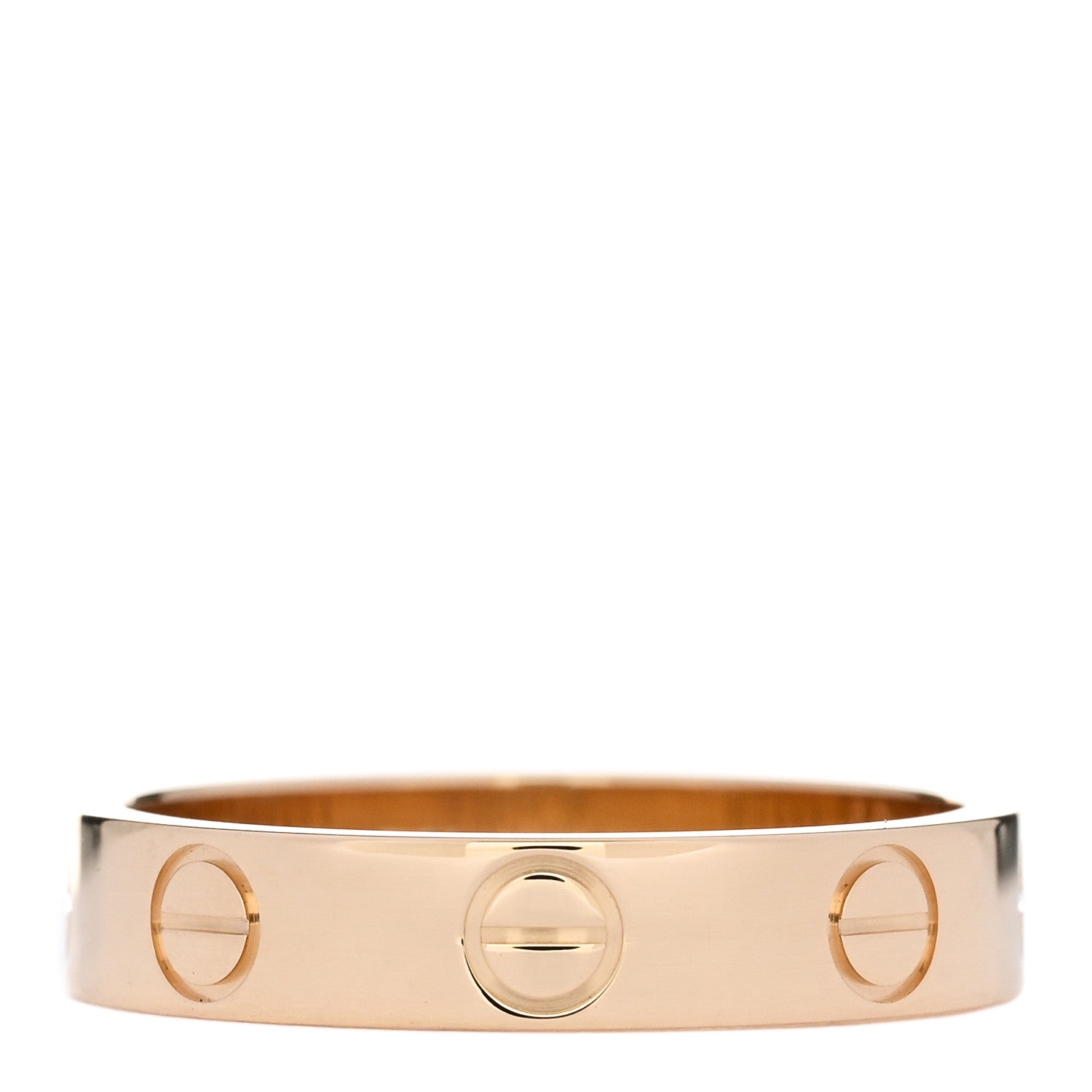 Cartier 18K Yellow Gold 3.5mm LOVE Wedding Band Ring 49 4.75 3 of 6