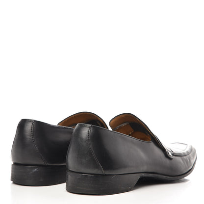 Louis Vuitton Mens Calfskin Loafers 10.5 Black 4 of 19