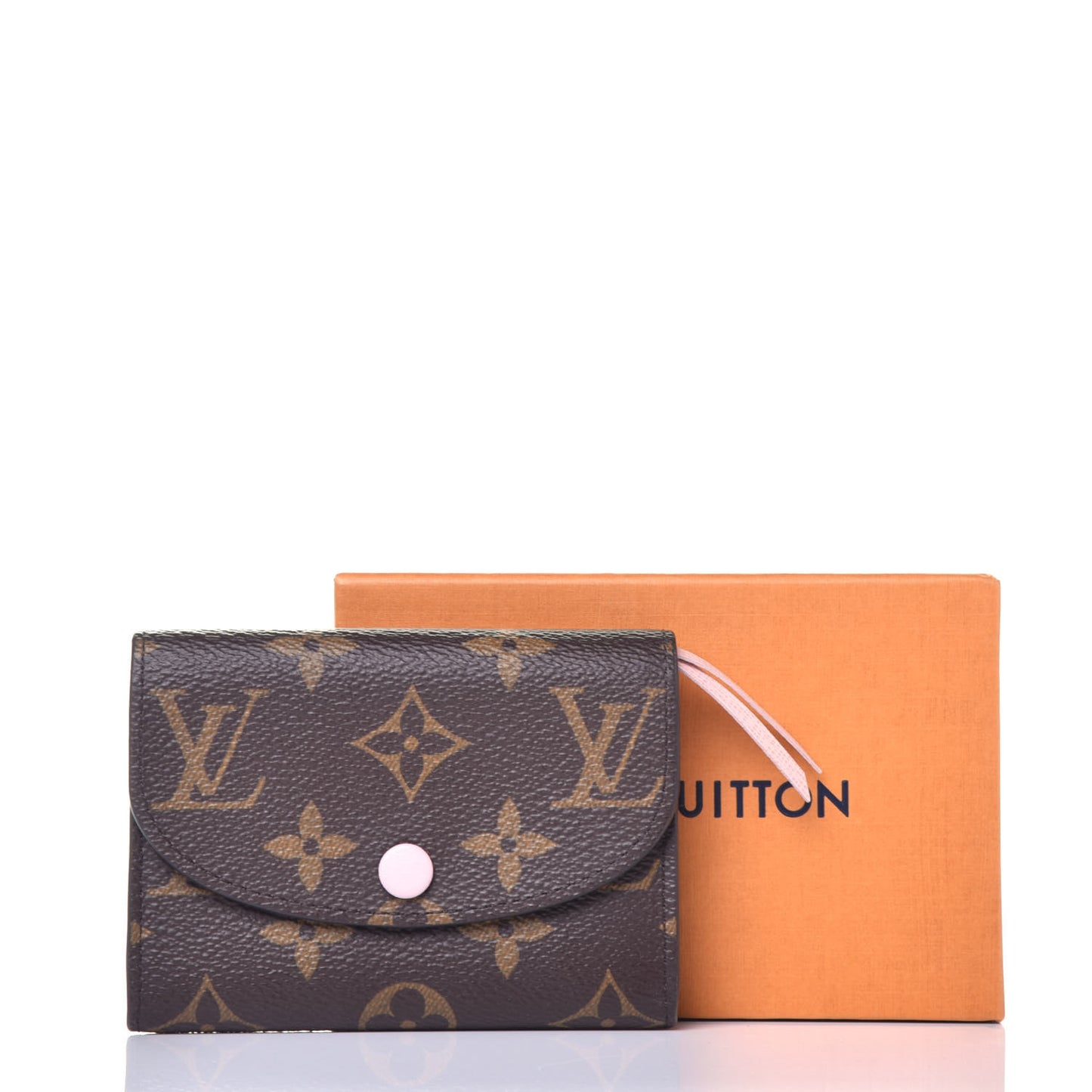 Monogram Rosalie Coin Purse Rose Ballerine