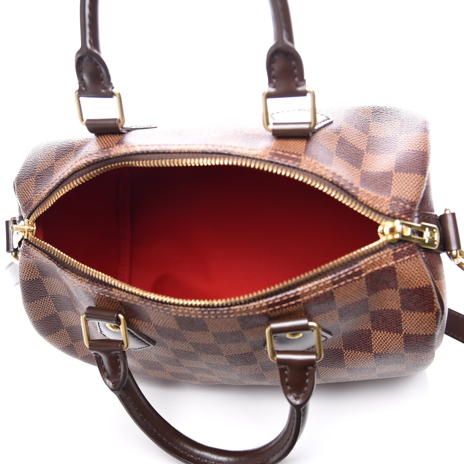 Louis Vuitton Damier Ebene Speedy Bandouliere 25 5 of 10