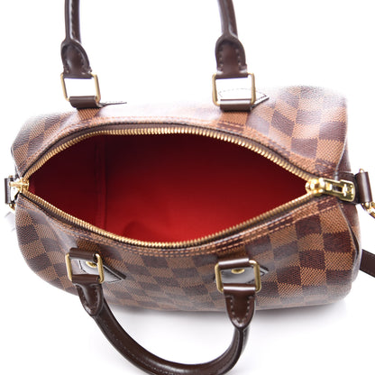 Louis Vuitton Damier Ebene Speedy Bandouliere 25 5 of 10