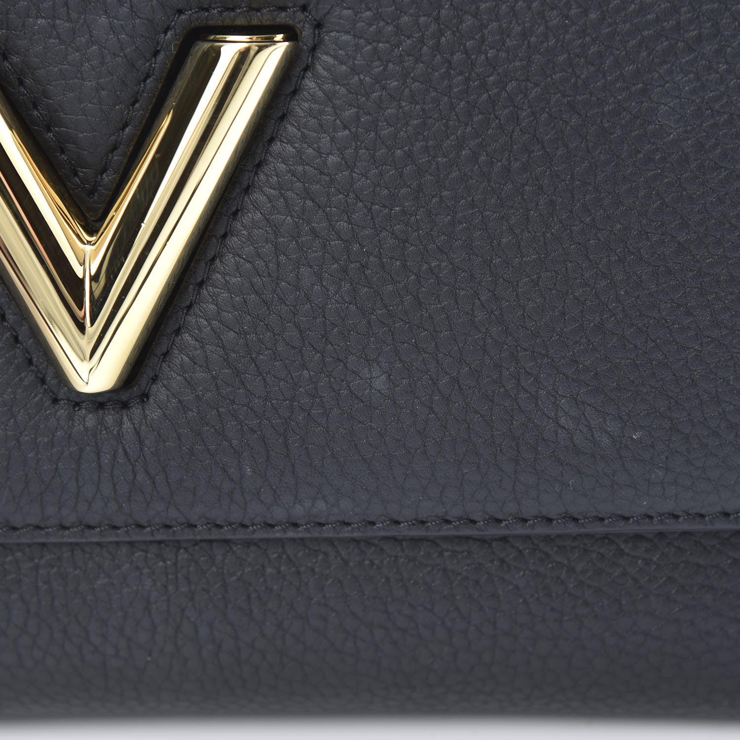 Louis Vuitton Taurillon Twist One Handle MM Black 9 of 14