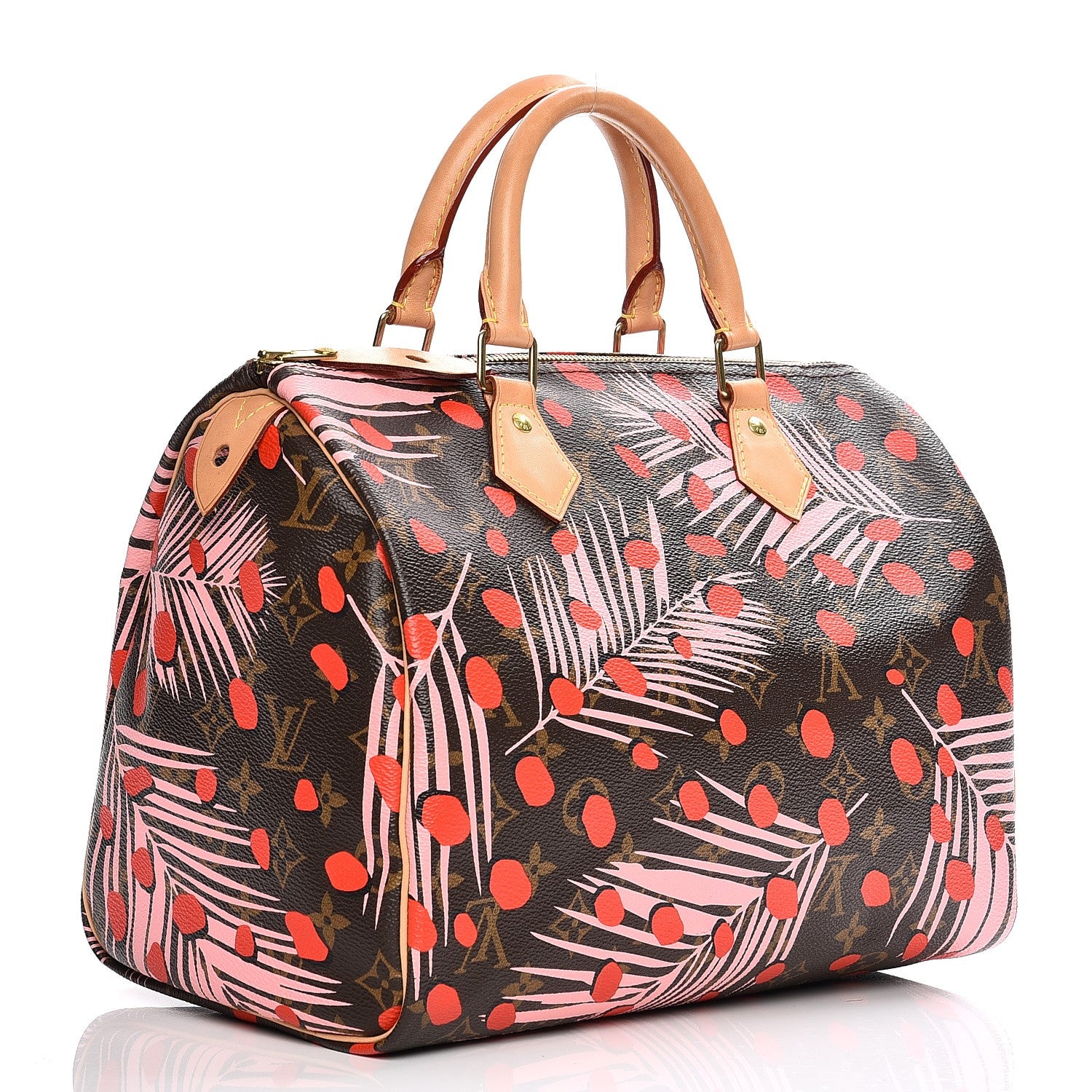 Louis Vuitton Monogram Jungle Dots Speedy 30 Sugar Pink Poppy 3 of 12
