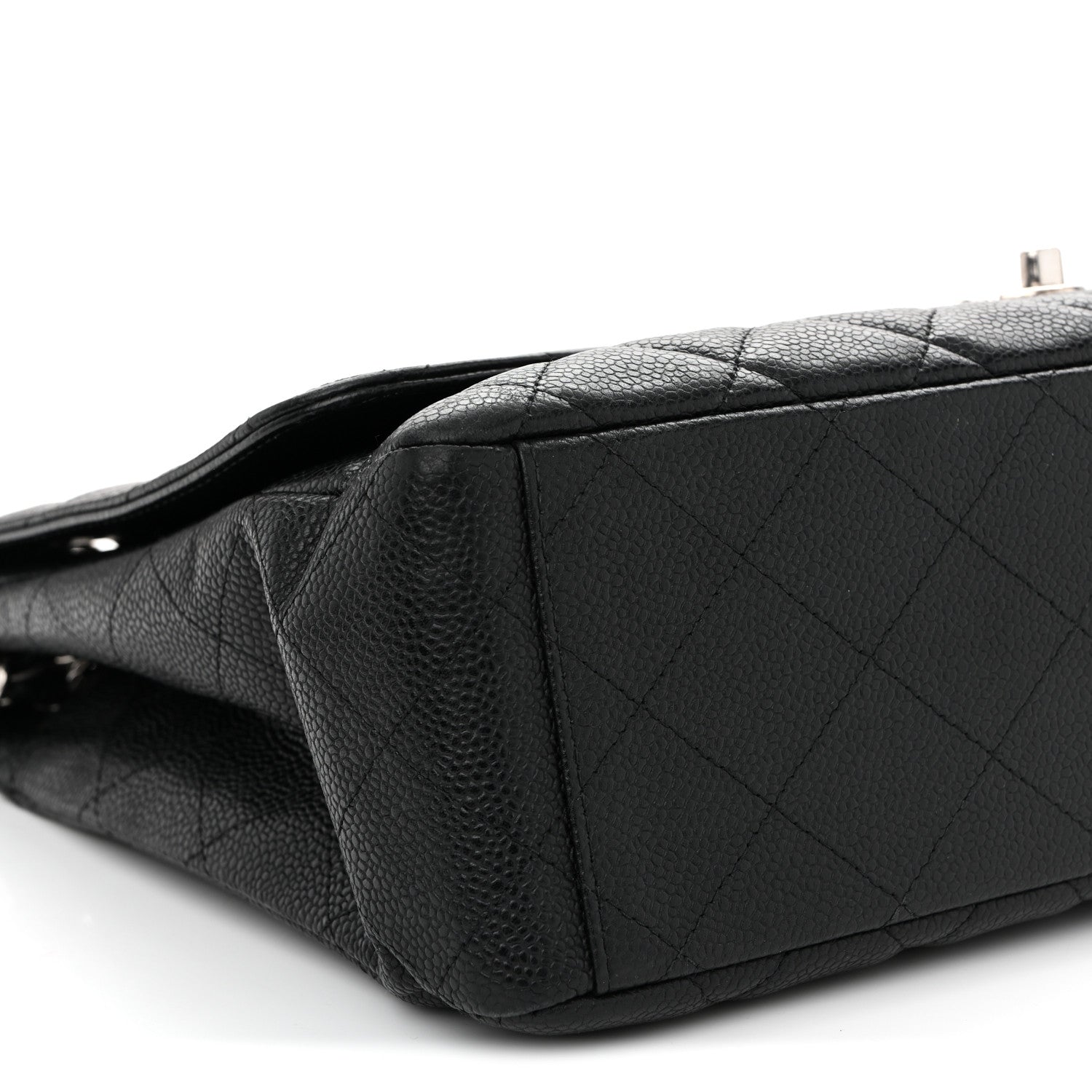 Chanel Caviar Maxi Single Flap Black 8 of 10