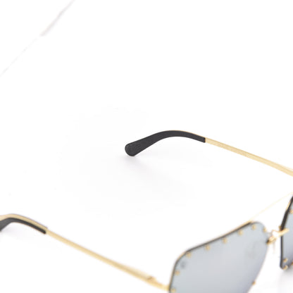 Louis Vuitton The Party Square Sunglasses Z2372W Silver 8 of 8