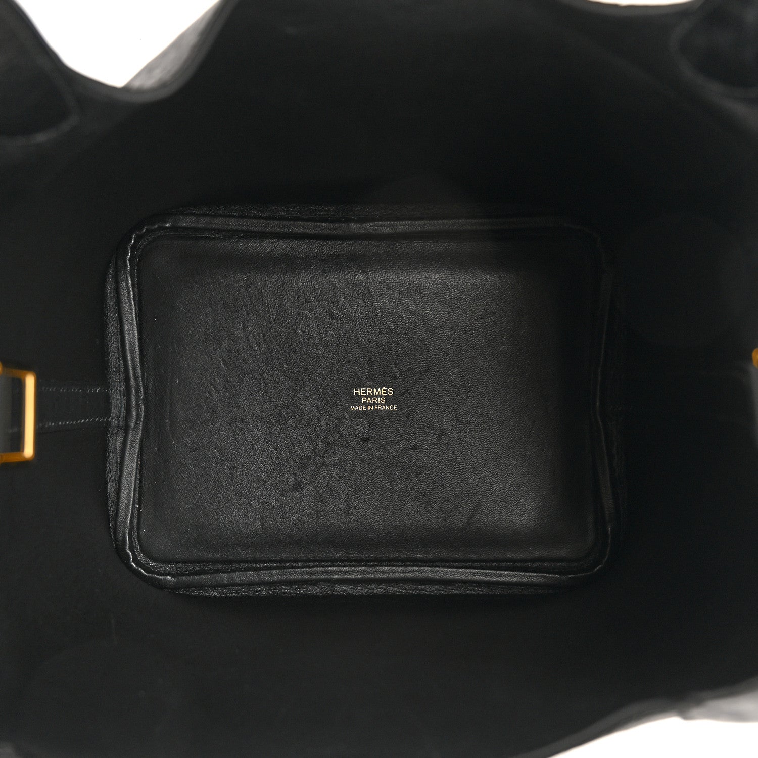 Hermes Ostrich Picotin Lock 18 Black 9 of 21