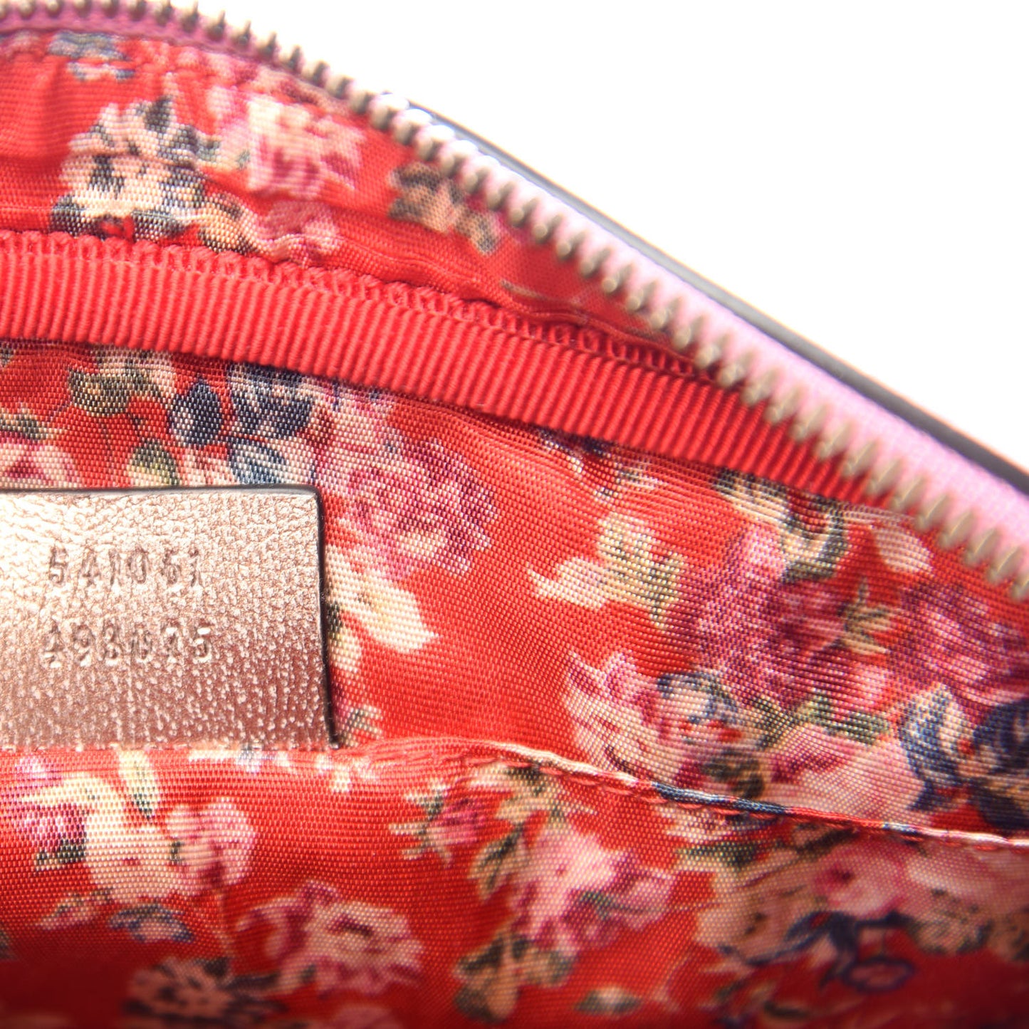 Laminated Nappa Trapuntata Small Zumi Shoulder Bag Rosa Lago Rame