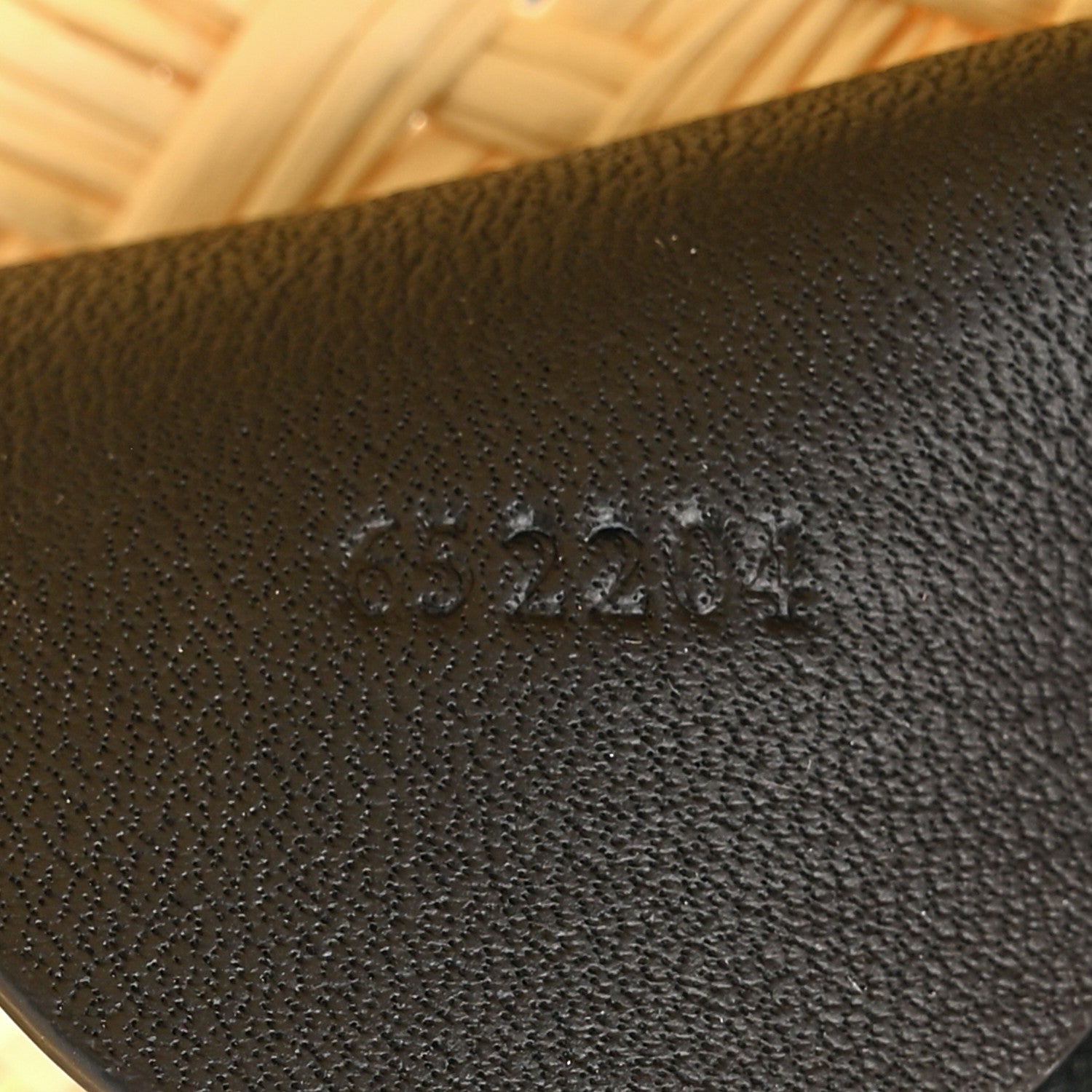 Loewe Calfskin Raffia Paulas Ibiza Small Anagram Basket Tote Bag Natural Black 7 of 14