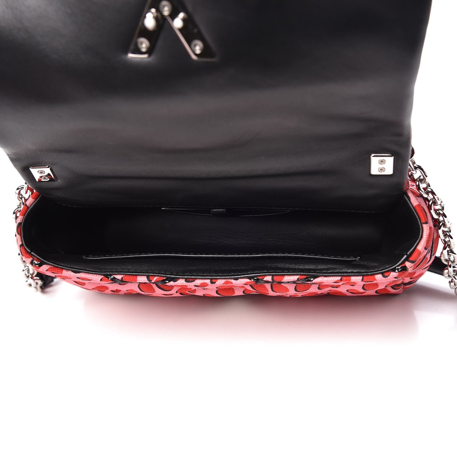 Louis Vuitton Canvas Patent Jungle Dots Malletage GO-14 PM Sugar Pink Poppy 5 of 9