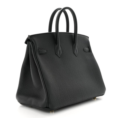 Hermes Togo Birkin 25 Black 3 of 13