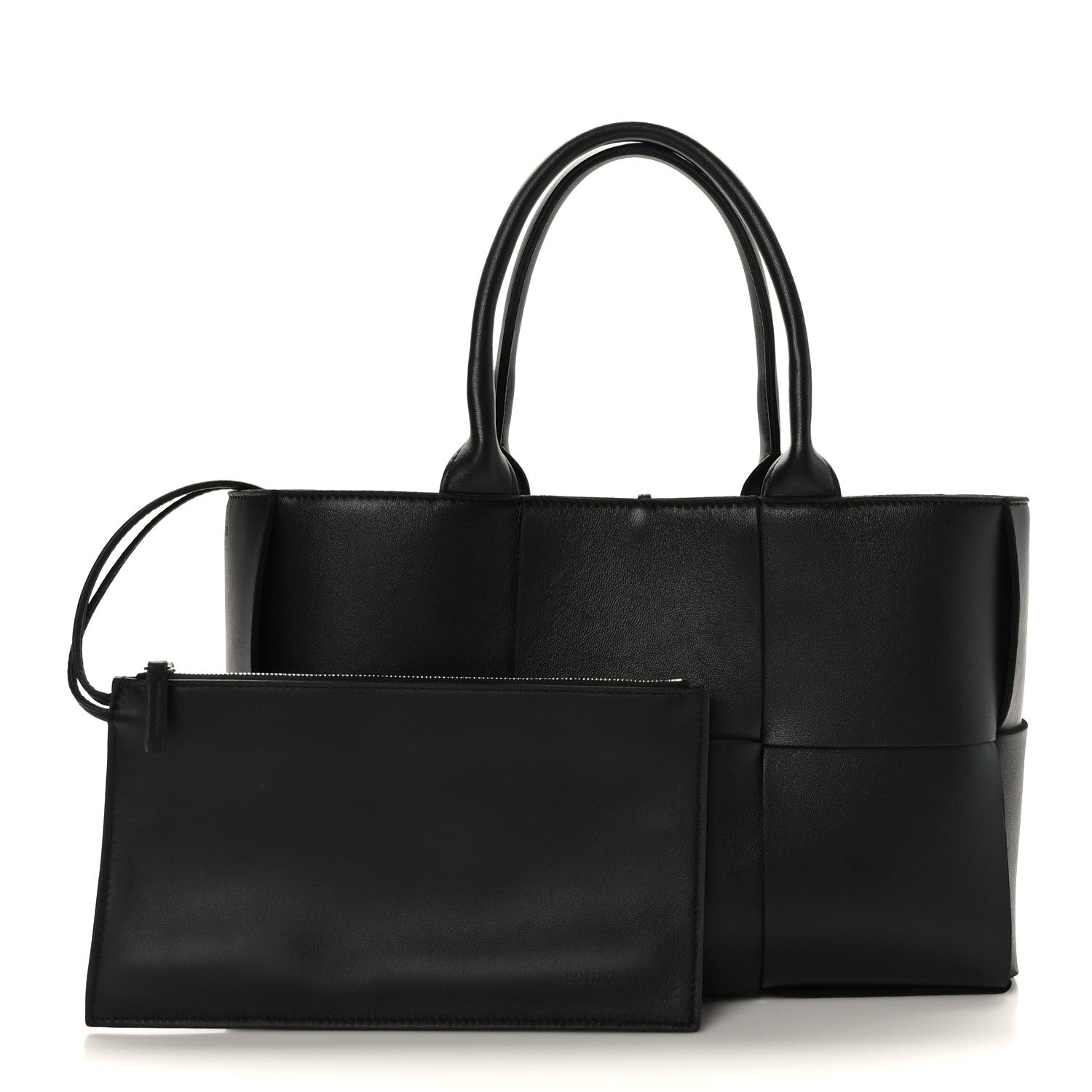 Bottega Veneta Nappa Maxi Intrecciato Arco Tote Black 1 of 9