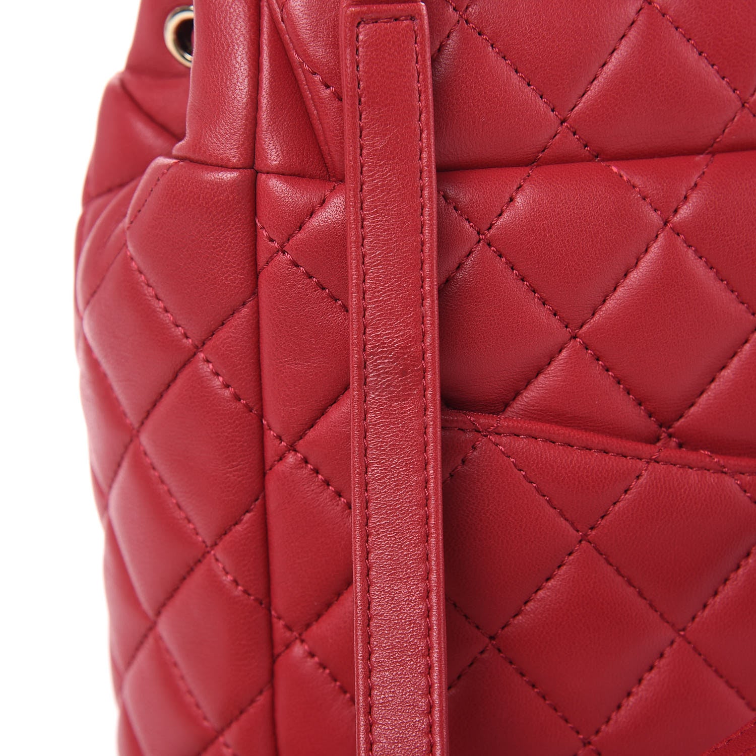 Chanel Lambskin Quilted Small Urban Spirit Backpack Dark Pink 11 of 16