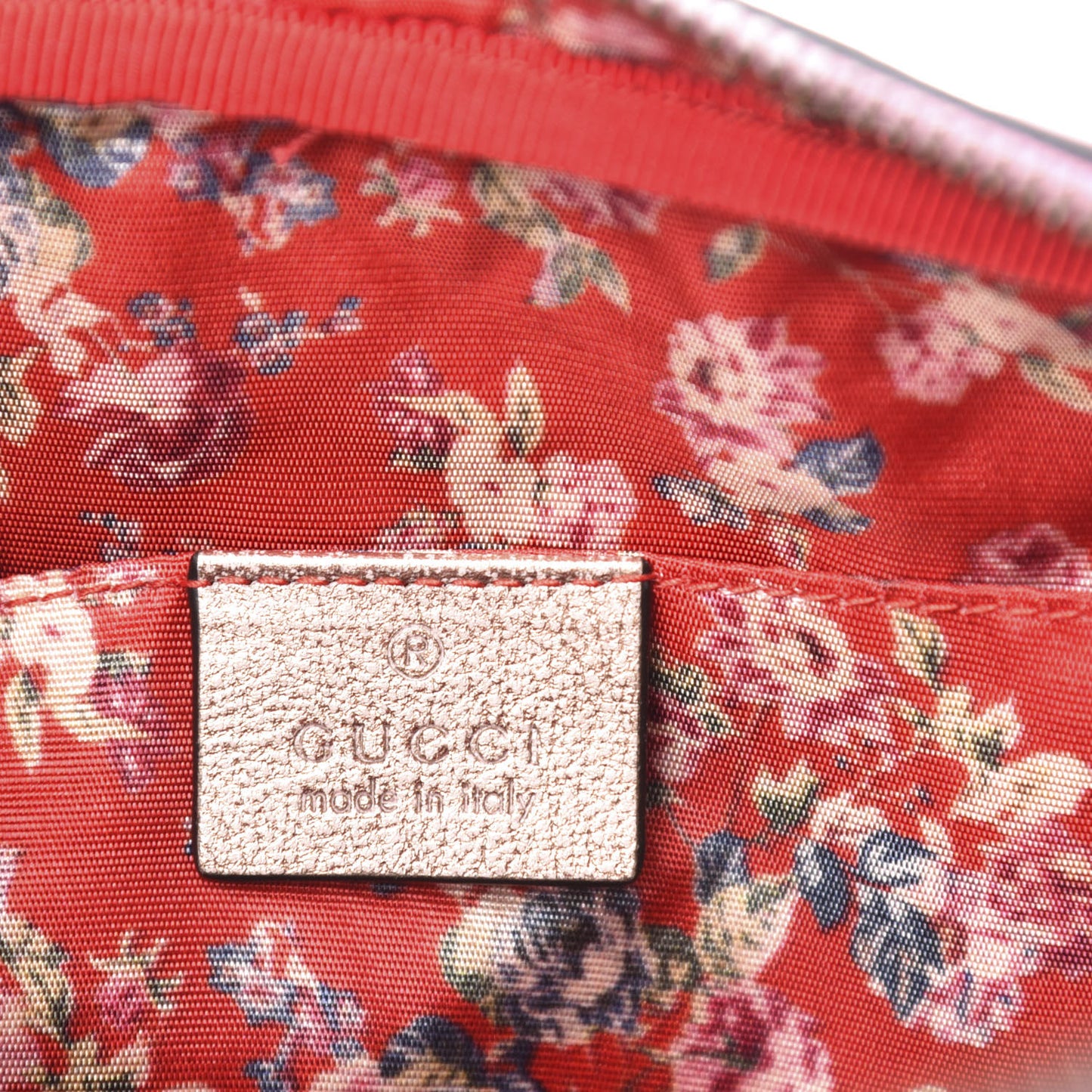Laminated Nappa Trapuntata Small Zumi Shoulder Bag Rosa Lago Rame
