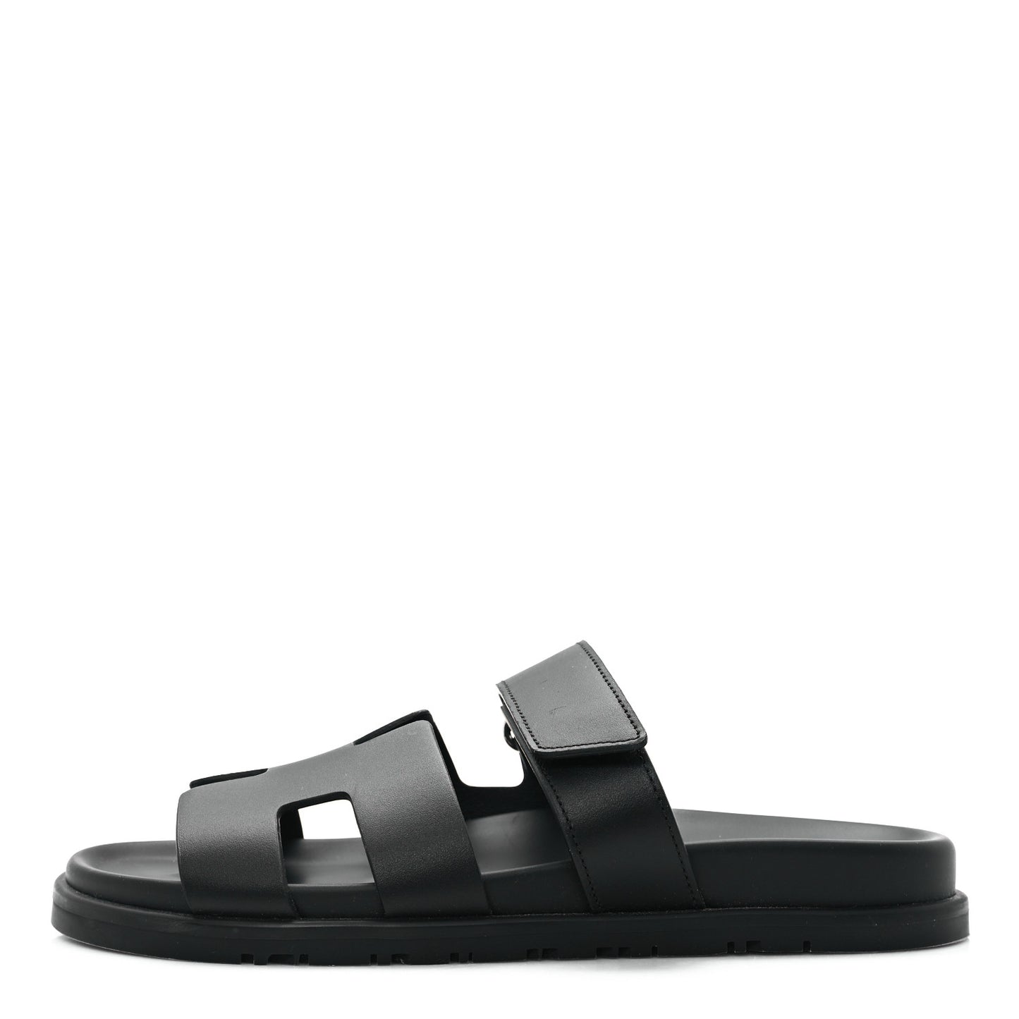 Calfskin Womens Chypre Sandals 38 Black