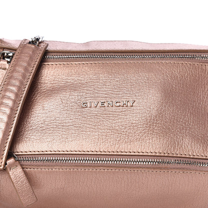 Givenchy Metallic Sugar Goatskin Mini Chain Pandora Light Pink 10 of 10