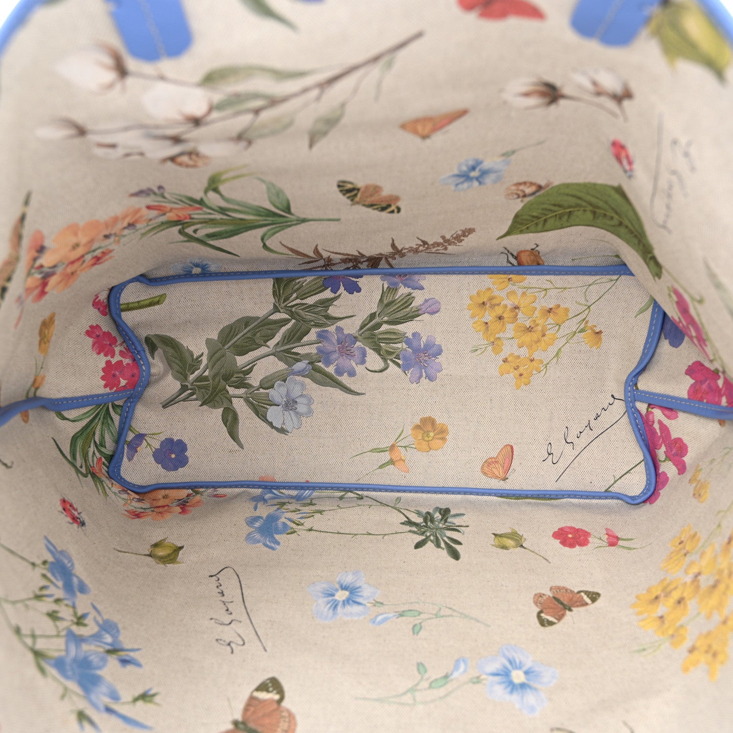 Goyard Goyardine Le Jardin Saint Louis PM Iris 6 of 11