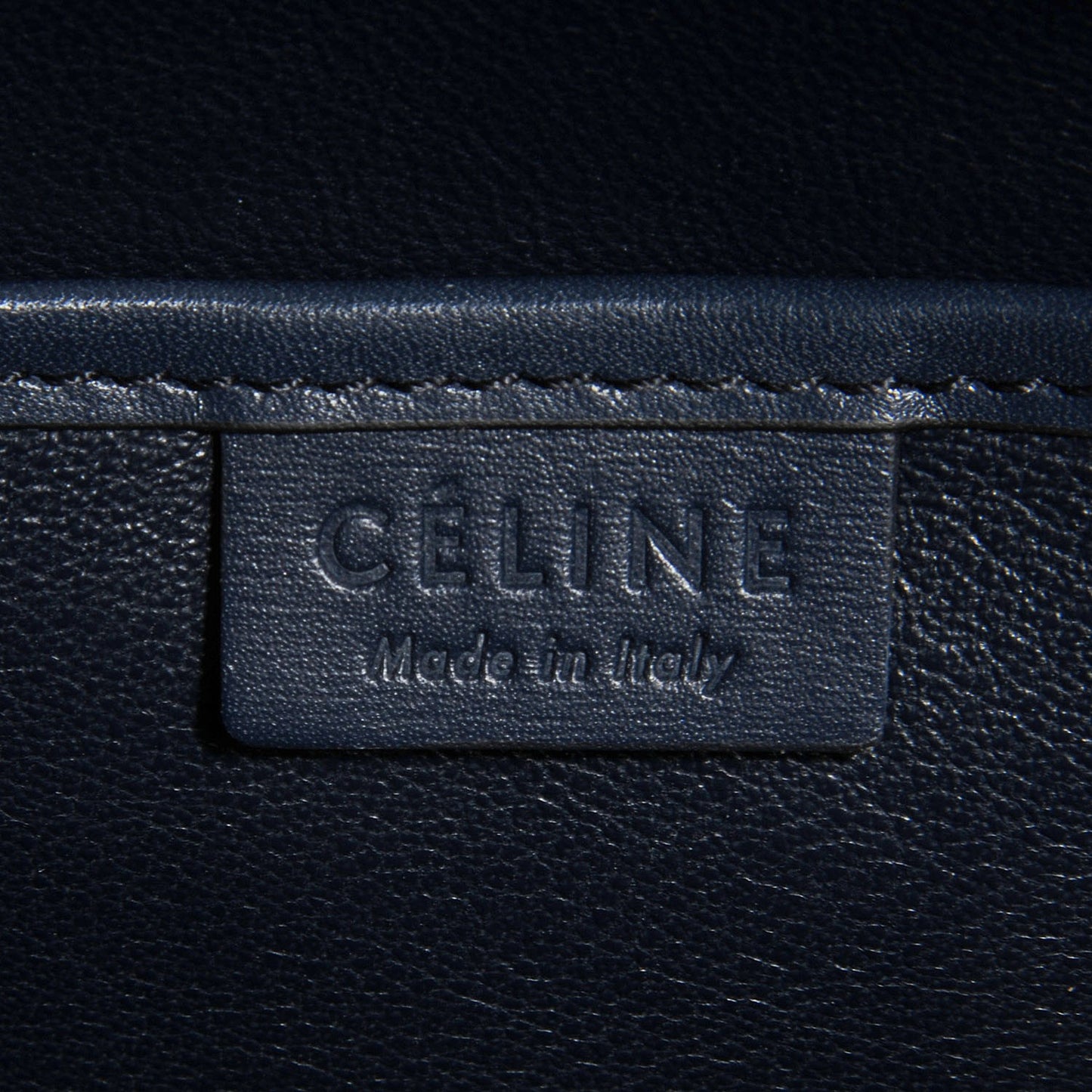 Smooth Calfskin Nano Tri-Color Luggage Black