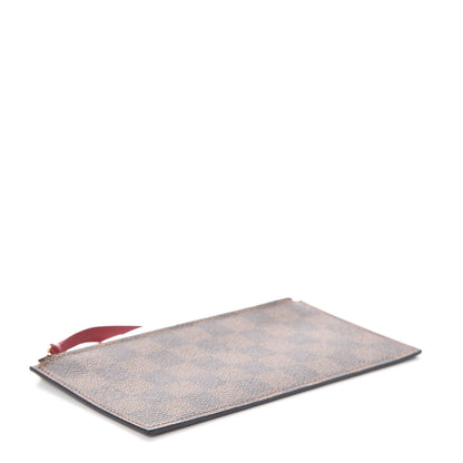 Louis Vuitton Damier Ebene Felicie Chain Wallet Zippered Insert 4 of 6