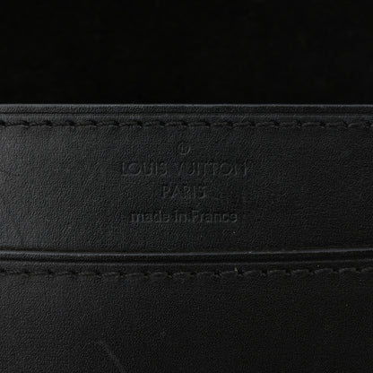 Louis Vuitton Calfskin Chain Louise MM Black 6 of 14