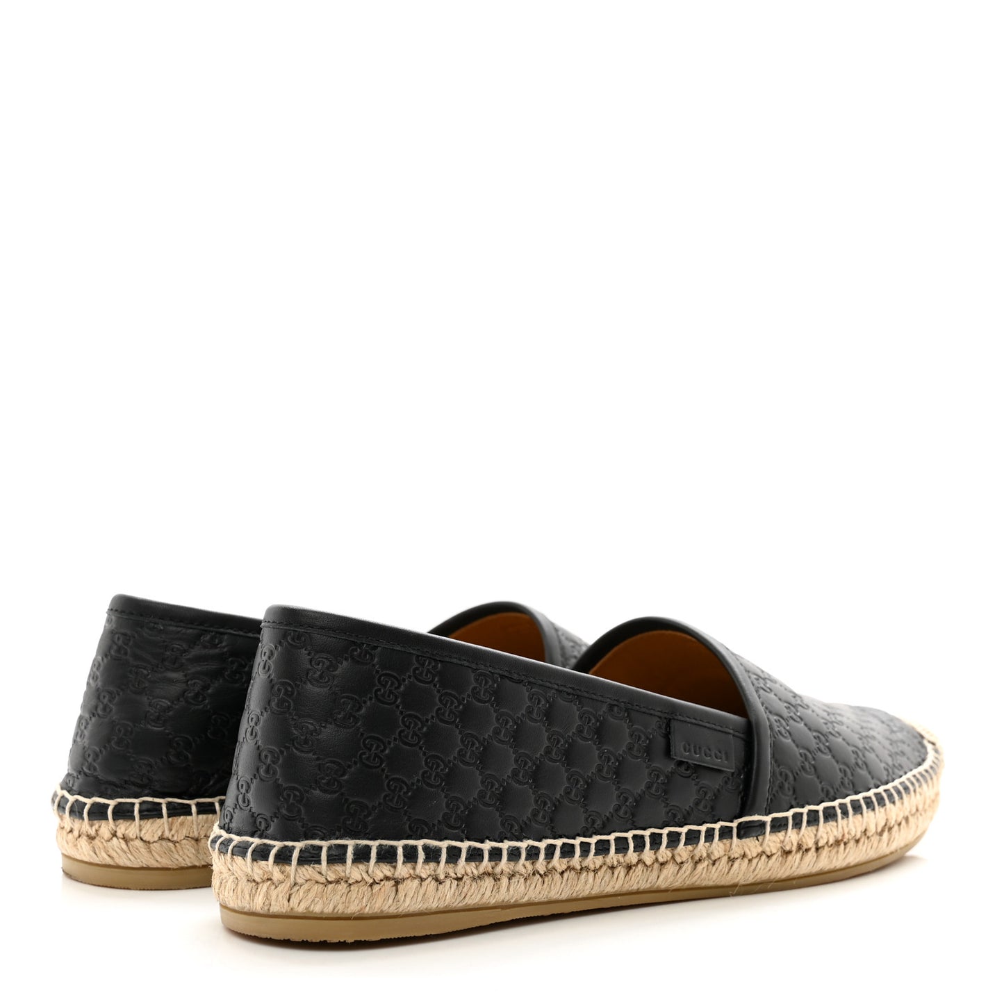Microguccissima Signature Espadrilles 38.5 Black