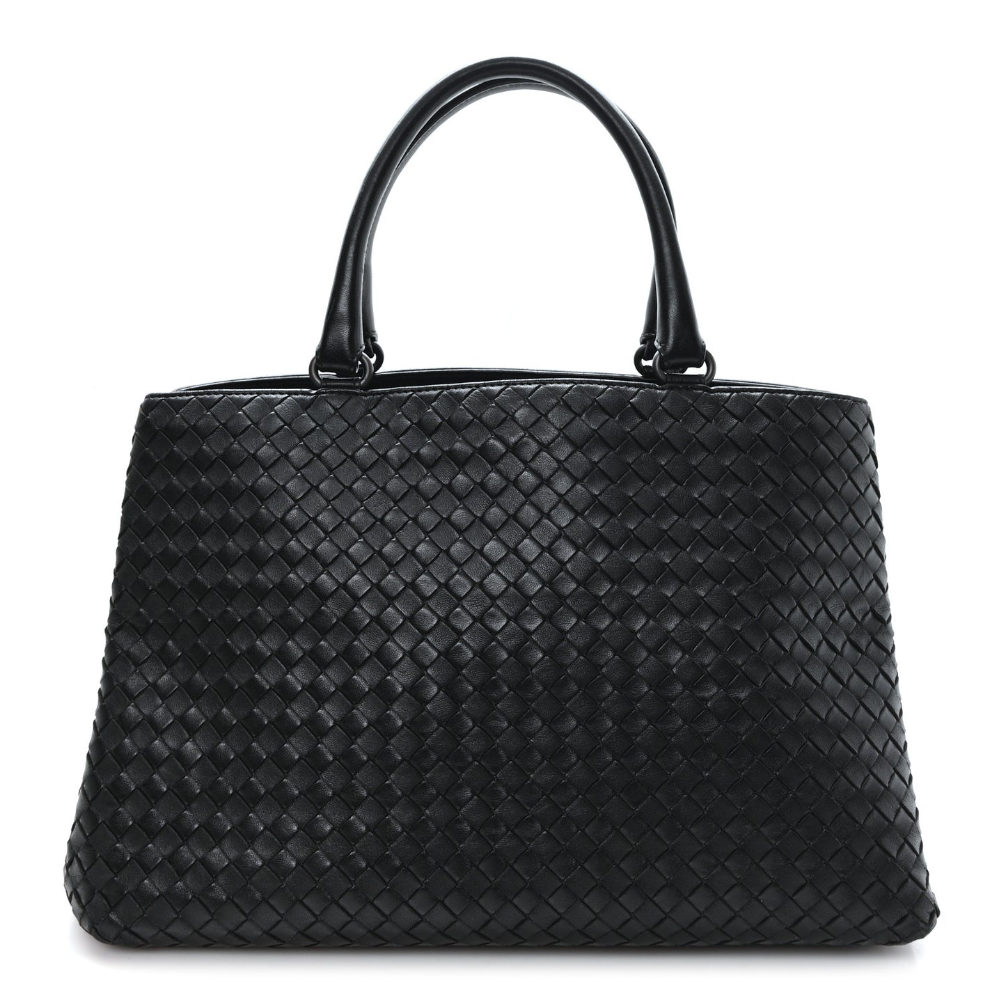 Nappa Intrecciato Milano Tote Black