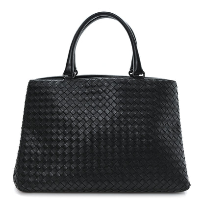 Bottega Veneta Nappa Intrecciato Milano Tote Black 1 of 11