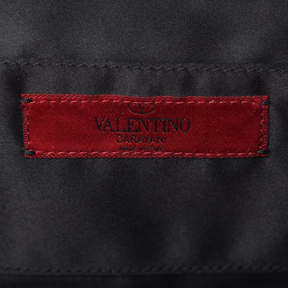 Valentino Garavani Crocodile Crystal Pearl Clutch Black 6 of 7