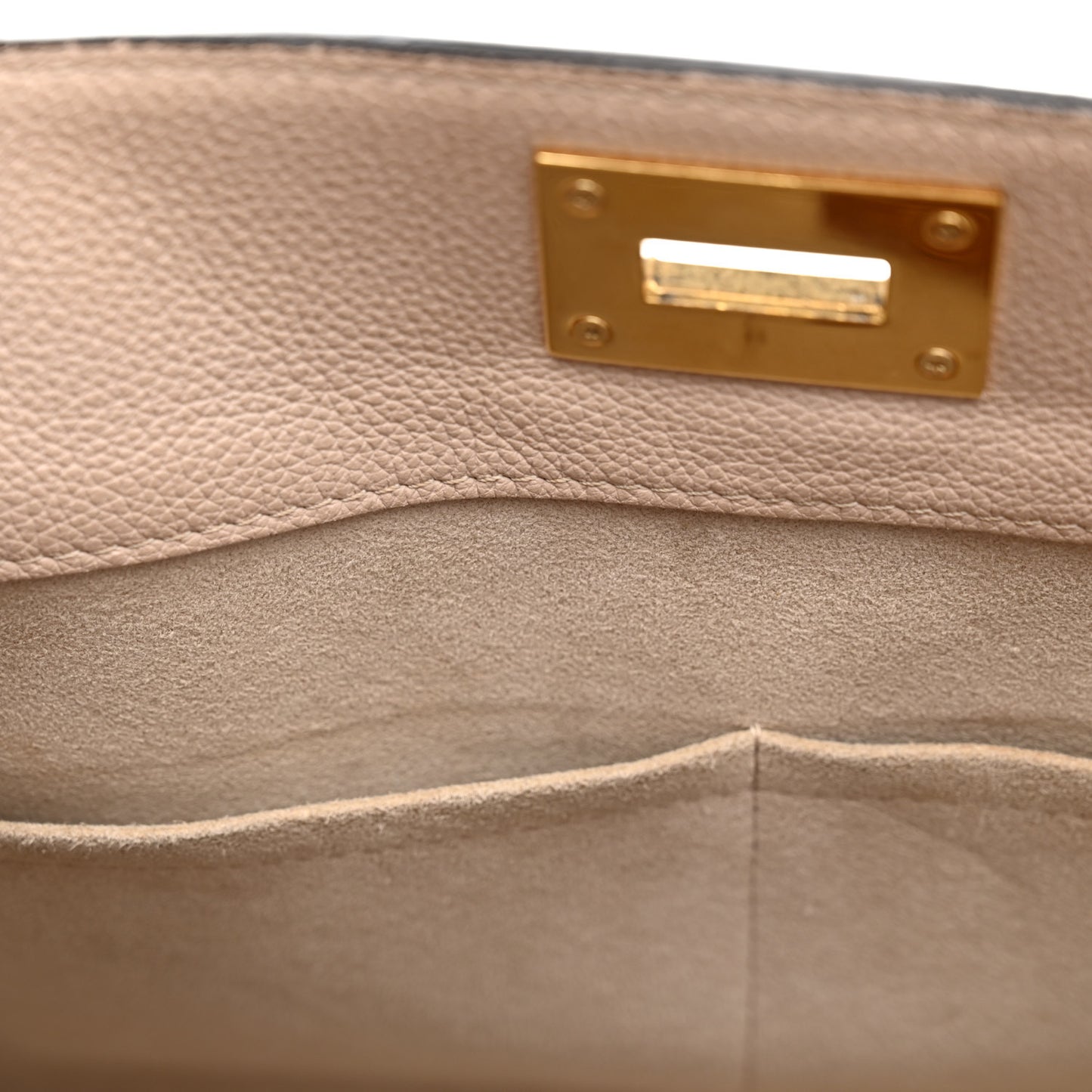 Calfskin Monogram On My Side Summer Gold
