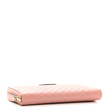Gucci Microguccissima Zip Around Wallet Soft Pink 4 of 7