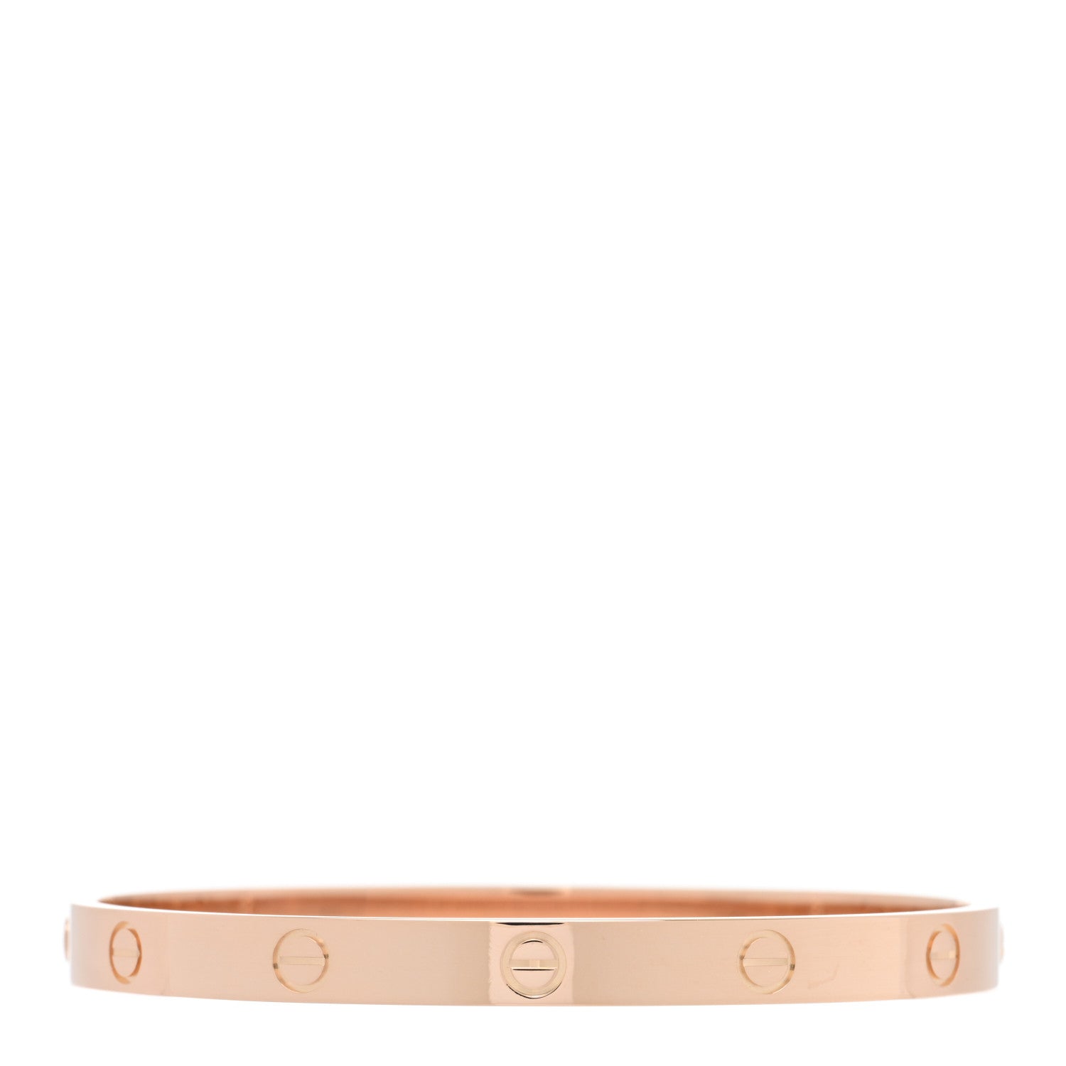Cartier 18K Pink Gold LOVE Bracelet 19 2 of 5