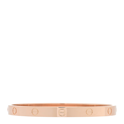 Cartier 18K Pink Gold LOVE Bracelet 19 2 of 5