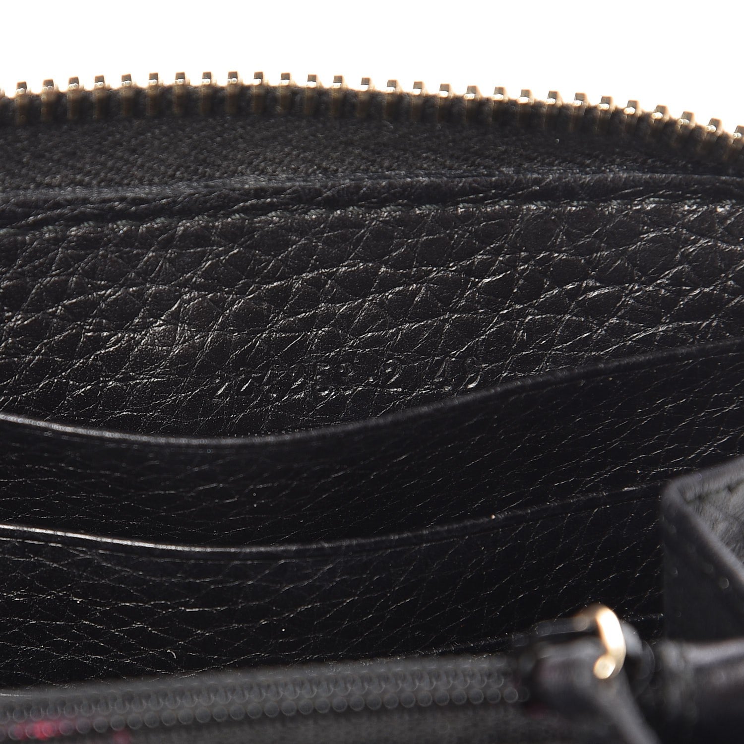 Gucci Diamante Bamboo Tassel Zip Around Wallet Dark Blue 6 of 11