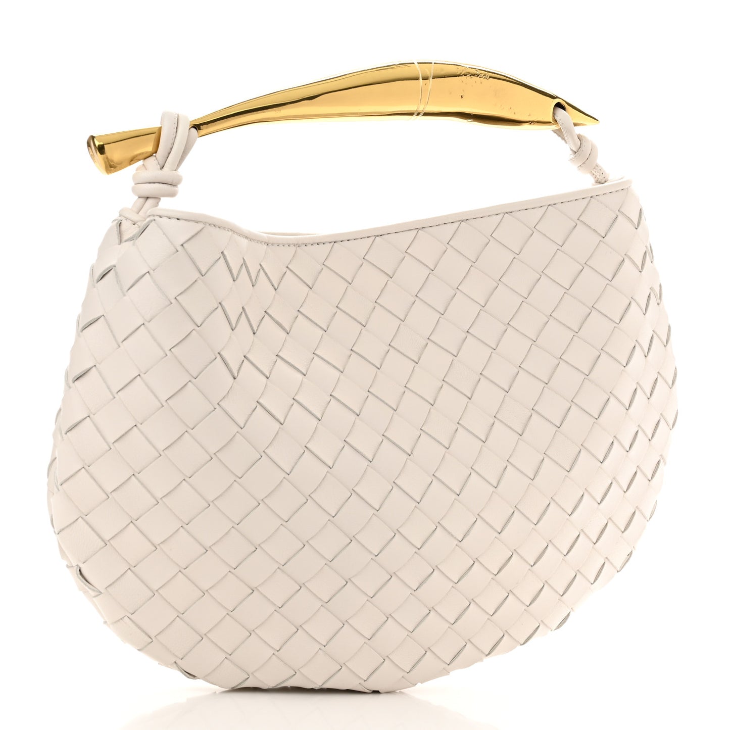 Nappa Intrecciato Sardine Bag Chalk