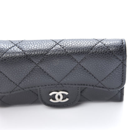 Chanel Caviar Quilted 6 Key Holder Black 9 of 10