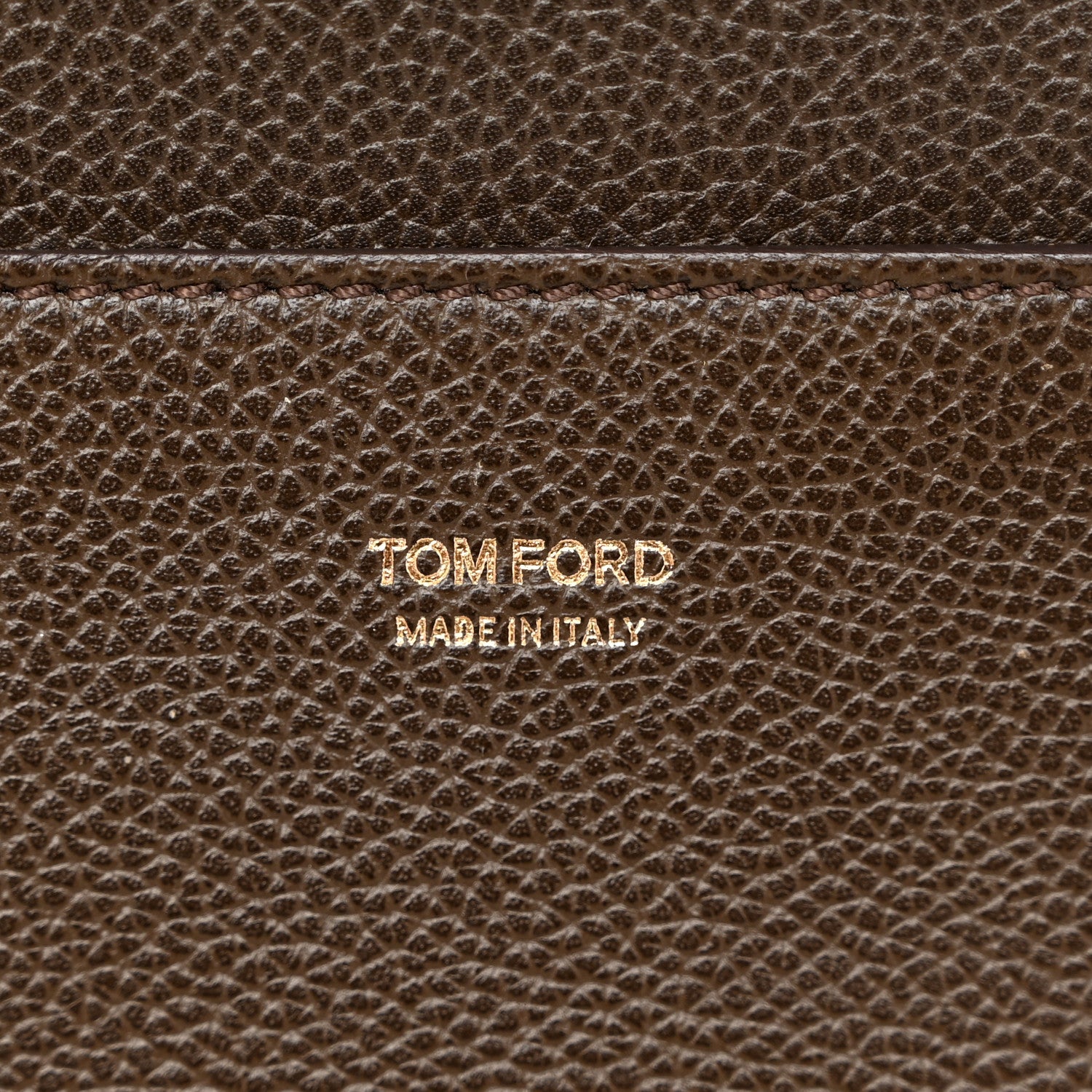 Tom Ford Grained Calfskin Large Jennifer Crossbody Bag Brown 6 of 10