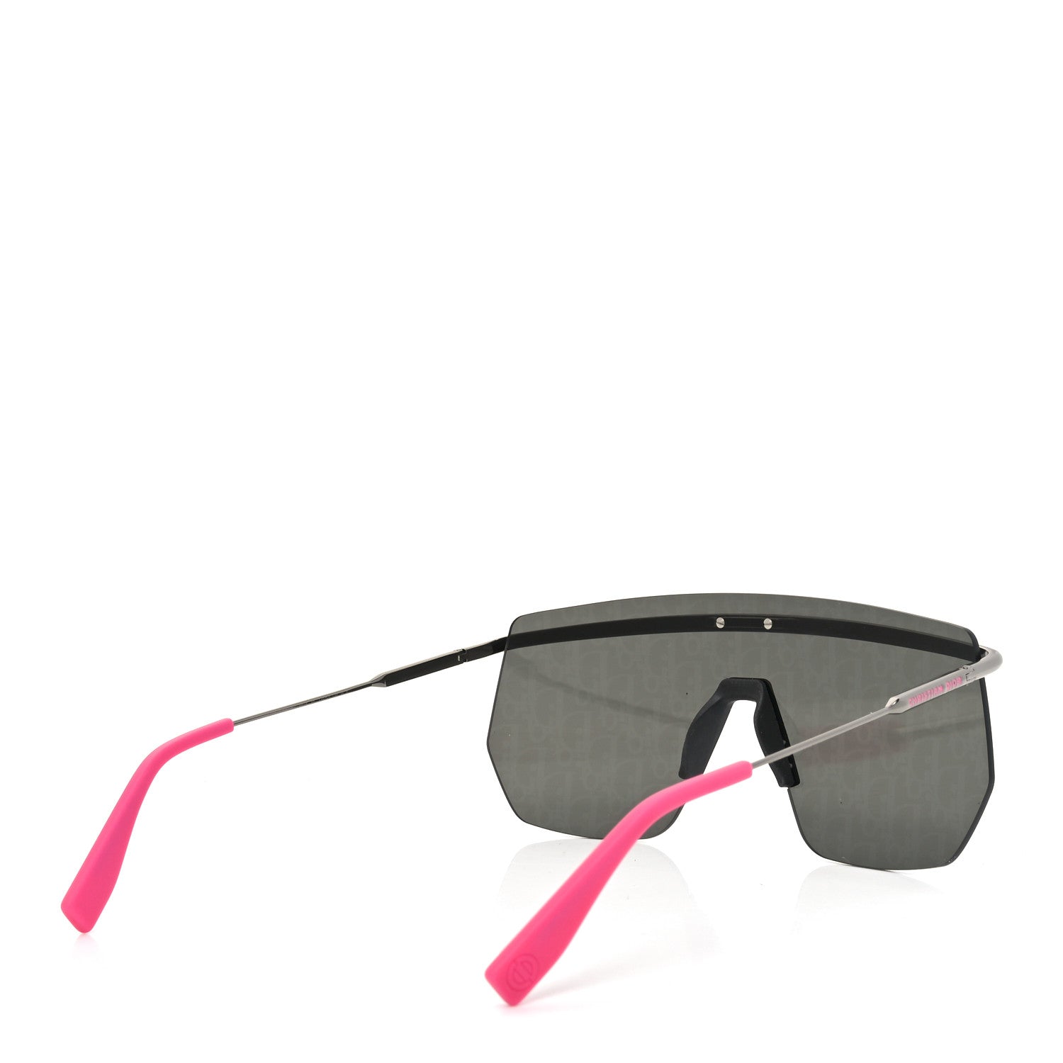 Christian Dior Metal Oblique DiorMotion M1I Mask Sunglasses Grey Pink 4 of 6