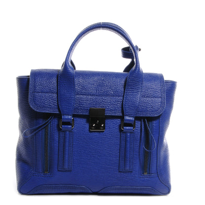 3.1 Phillip Lim 3.1 Medium Pashli Satchel Cobalt Blue 1 of 10