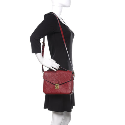Louis Vuitton Empreinte Pochette Metis Cherry Berry 2 of 10