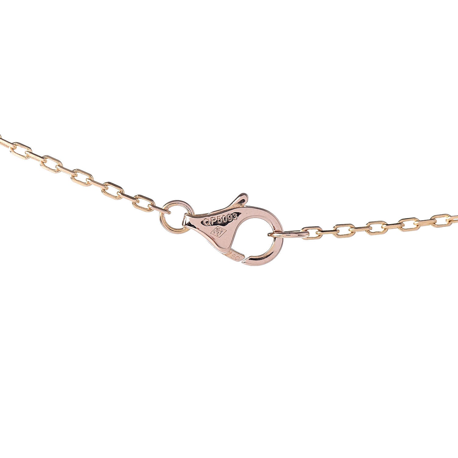 Cartier 18K Pink Yellow White Gold Diamond Trinity Heart Pendant Necklace 5 of 6