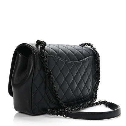 Chanel Lambskin Quilted Medium CC Filigree Flap Black 3 of 10