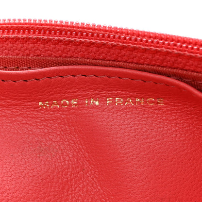 Chanel Lambskin Chevron Quilted Boy Wallet On Chain WOC Pink 7 of 13