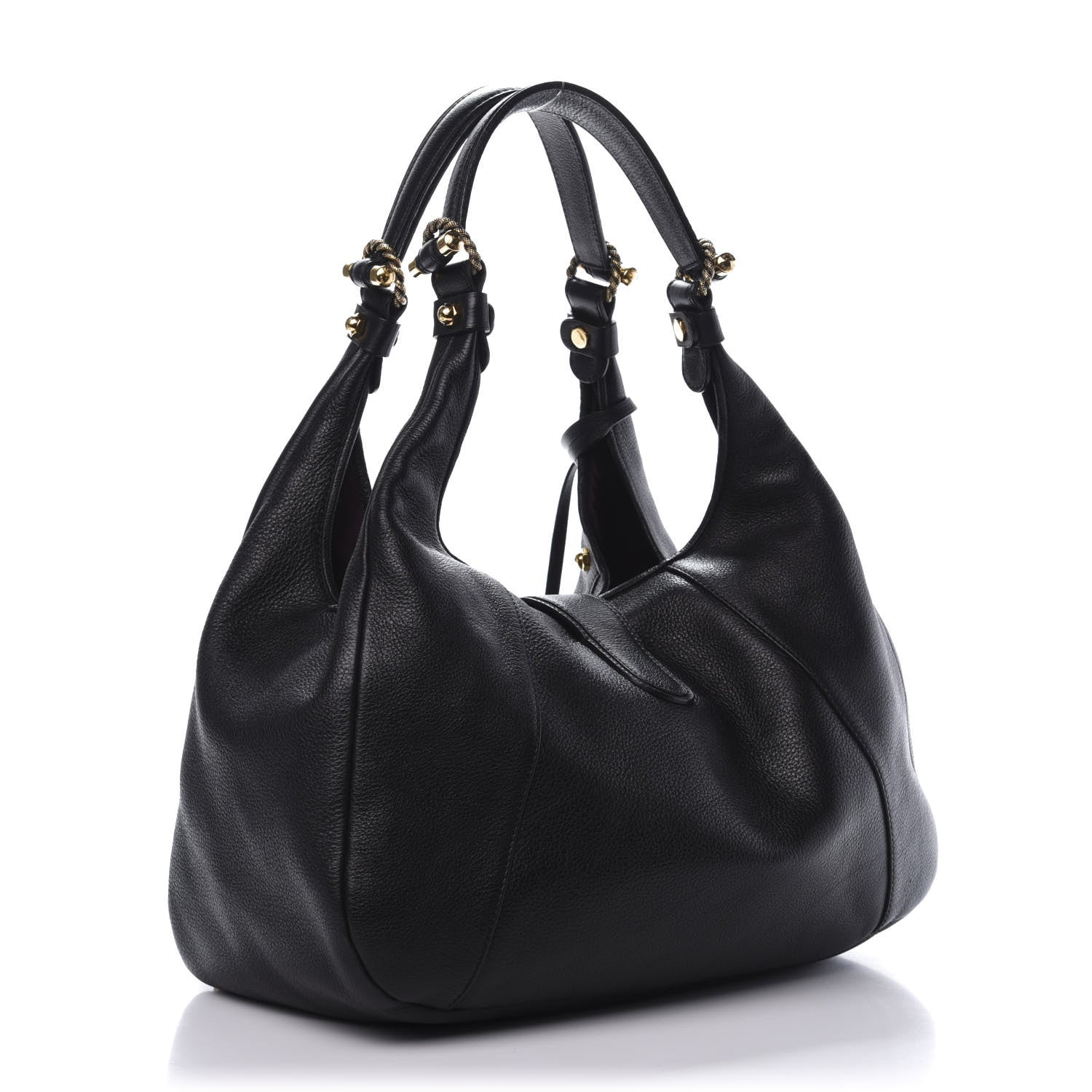 Loewe Calfskin Calle Hobo Black 3 of 9