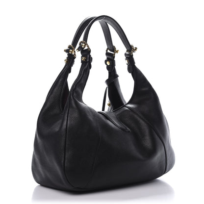Loewe Calfskin Calle Hobo Black 3 of 9