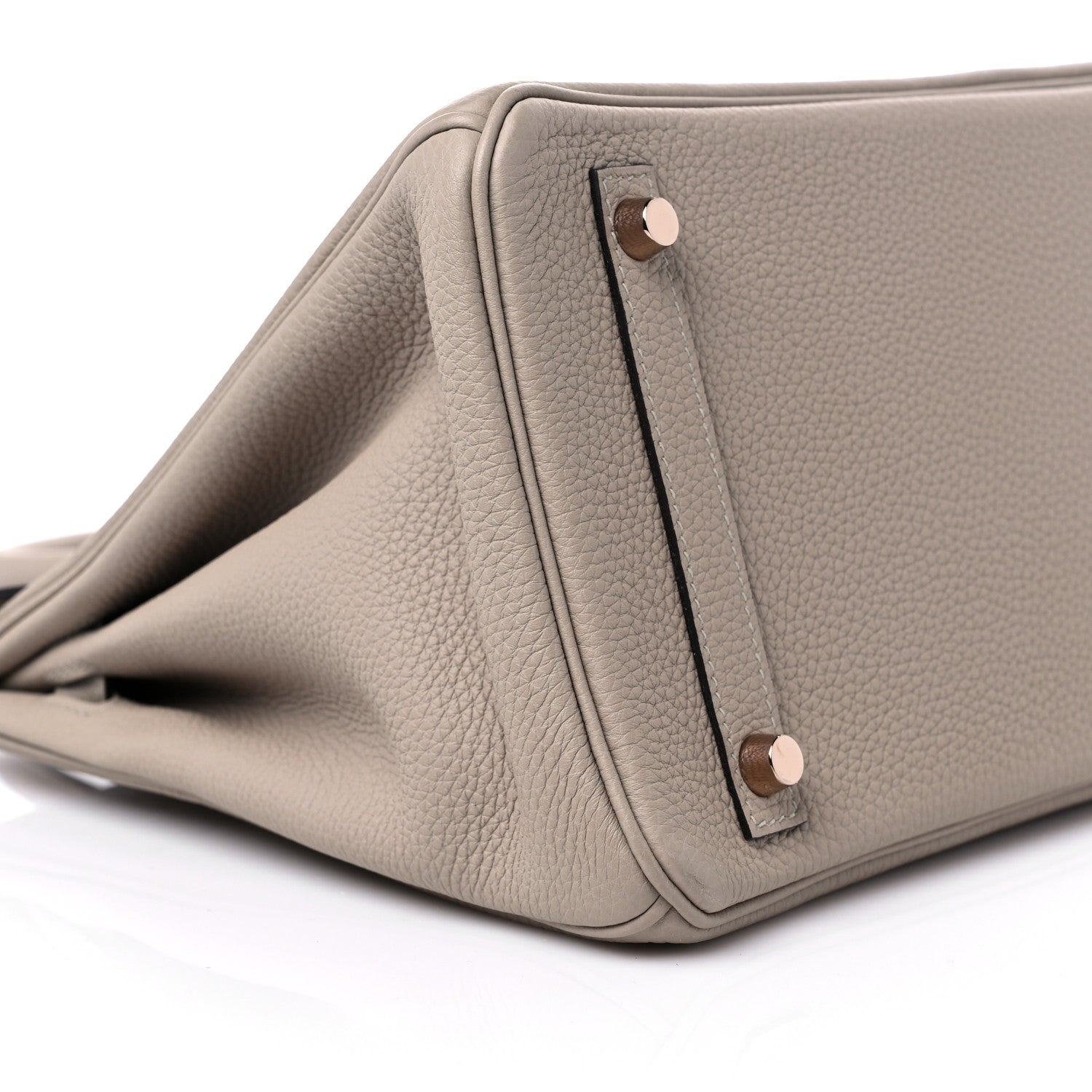 Hermes Togo Birkin 30 Gris Tourterelle 8 of 9