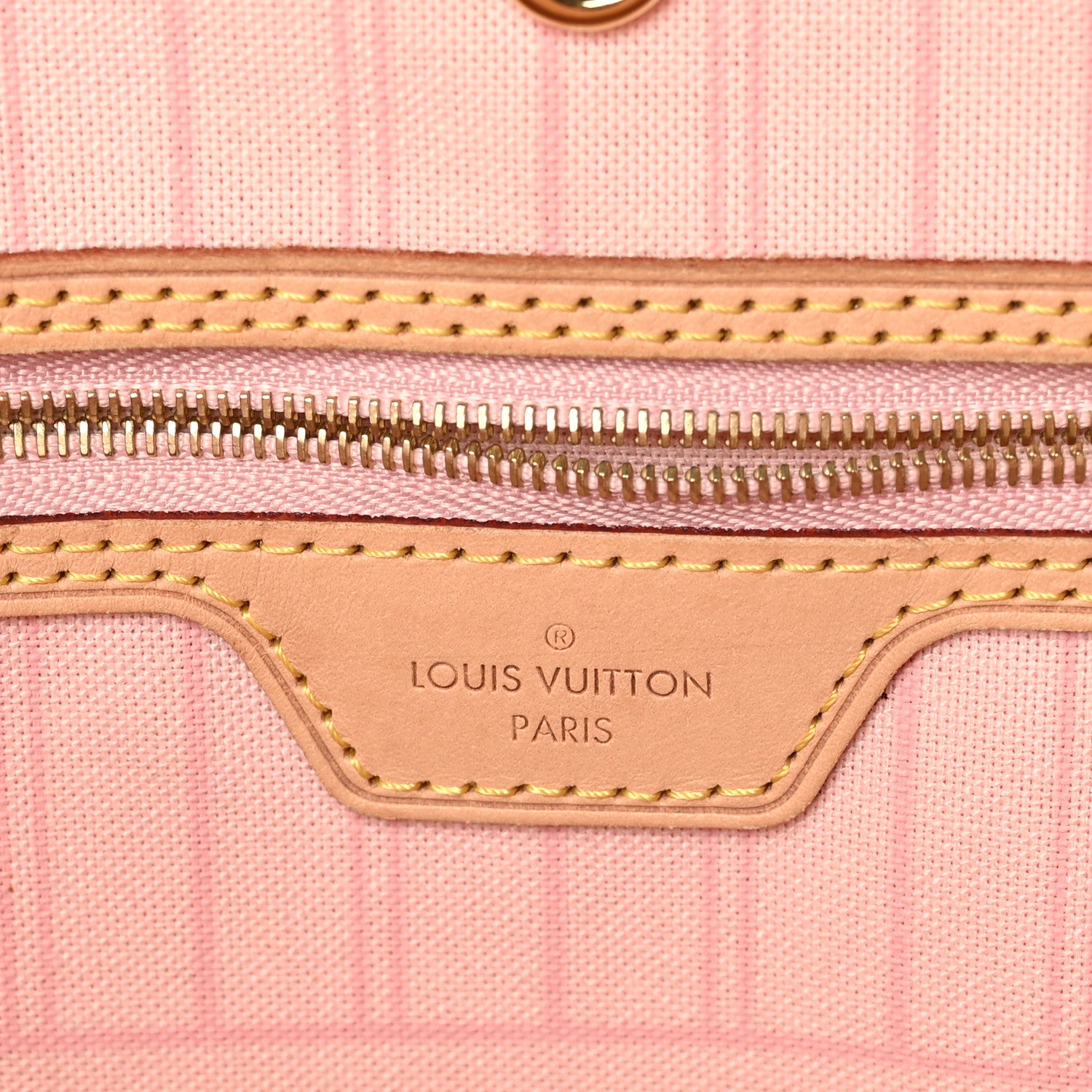 Louis Vuitton Damier Azur Neo Neverfull MM Rose Ballerine 6 of 9