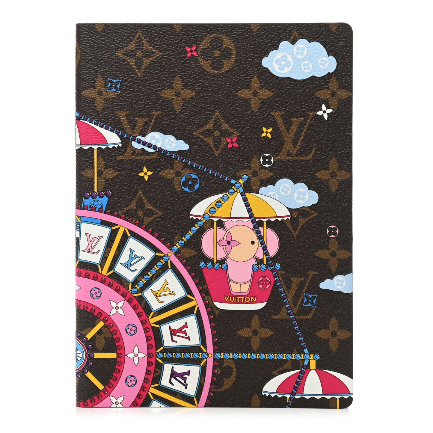 Monogram 2020 Christmas Animation Big Wheel Notebook MM Rose Ballerine