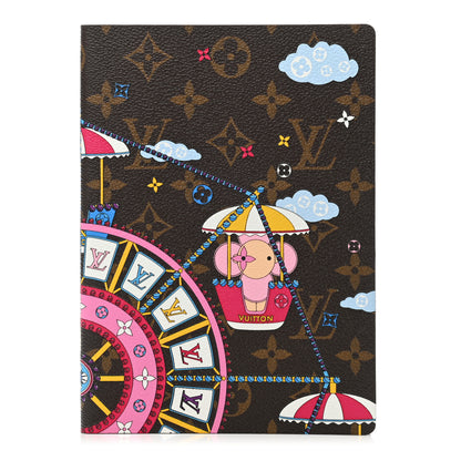 Louis Vuitton Monogram 2020 Christmas Animation Big Wheel Notebook MM Rose Ballerine 1 of 4