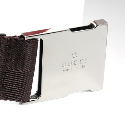 Gucci GG Monogram Double Pocket Belt Bag Dark Brown 7 of 8