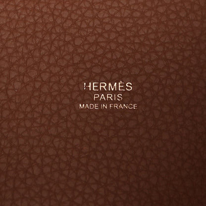 Hermes Taurillon Clemence Picotin Lock 18 PM Gold 7 of 11